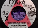 SANDI SHELDON You're Gonna Make Me Love You  Soul Grail. OKeh Demo orig M-/Vg++
