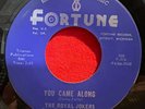 The Royal Jokers - You Tickle Me Baby / You Came Along Fortune RARE R&B SOUL 45