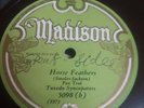 JAZZ CLIFF JACKSON KRAZY KATS Horse Feathers-A MADISON 5098 P 78rpm Shellac US