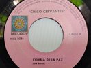 Hear Chico Cervantes Cumbia de la Paz / El Guarapero Afro Cumbia Accordion 45rpm