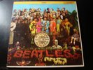 THE BEATLES SGT PEPPER'S LONELY HEARTS CLUB BAND LP RECORD WITH INSERT STEREO