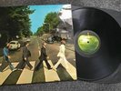 THE BEATLES    ABBEY ROAD    1969 FIRST PRESS   “MISALIGNED” APPLE/ BLACK INNER