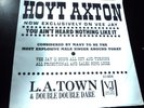 Hoyt Axton - Double Double Dare/L.A. Town 45 Rockabilly Garage Vee-Jay RARE PS