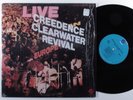 CREEDENCE CLEARWATER REVIVAL Live In Europe FANTASY 2XLP VG++/NM SHRINK w