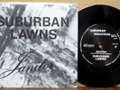 SUBURBAN LAWNS Janitor / Protection ORIGINAL 45 7'' Picture Sleeve Punk New Wave