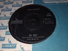 EDDIE COCHRAN, 7” * 45 RECORDS 1963 N-MINT  VINYL ( ROCK ‘N’ ROLL BLUES ) MY WAY