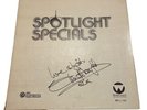 Autograph olivia newton john radio interview on vinyl Album Rare April 1983 NM