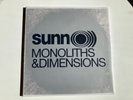Sunn O))) - Monoliths & Dimensions vinyl LP, new, mint, boris, drone
