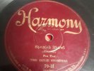 78 RPM - Dixie Stompers (Fletcher Henderson), Harmony 70 Spanish Shawl  78rpm
