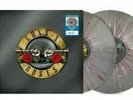 Guns N Roses Greatest Hits City Splatter Grey Vinyl 2x LP Walmart Exclusive