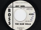 '65 Midwest GARAGE/SURF Instro KAN DELLS Cry Girl/Cloudburst BOSS 6501 VG+ HEAR