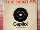 BEATLES FOREVER 45. YELLOW SUBMARINE. Canada Capitol 5715.  ORANGE.  MONO.  EX.