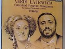 SUTHERLAND, PAVAROTTI, MANGUERRA, BONYNGE verdi la traviata 3X LP BOX SET vinyl,