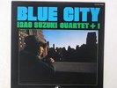 ISAO SUZUKI QUARTET BLUE CITY THREE BLIND MICE PAP-20015 JAPAN INSERT VINYL LP