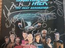 Signed 1st Pressing STAR TREK The Next Generation Vinyl LP Encounter At Farpoint