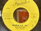 FRUKO Y SUS TESOS “ MARIA LA O “ VG+ 45 GUAGUANCO COLOMBIA PIANO TROMBON SALSA