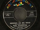 RAY CHARLES: georgia on my mind / carry me back to old virginny ABC 7
