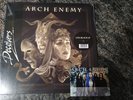 Signed ARCH ENEMY Deceivers LP With Autographed card vinyl