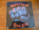 Motorhead - Iron Fist  LP  - Bronze Records BRNA 539  Made in England