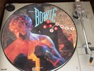 EX/EX David Bowie Let's Dance VINYL LP PICTURE DISC  EMI 1983
