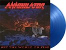 Annihilator *Set The World On Fire - 180-Gram Blue Colored Vinyl *NEW RECORD LP