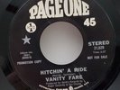 Vanity Fare HITCHIN' A RIDE (RARE R&R PROMO 45) #21029 PLAYS VG++ NO NOISE