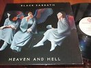 BLACK SABBATH HEAVEN AND HELL LP EX- US WARNER BROTHERS VINYL METAL 1980 DIO