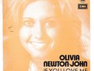 Olivia Newton-John EMI Portugal 45/PS If You Love Me (Let Me Know)