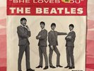 BEATLES 45. US Swan S4152. SHE LOVES YOU. I’LL GET YOU.  With EX PS.  1964. EX.