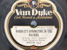 Hawaiian-78 RPM-Four Hawaiian Duces-When It's Springtime In The Rockies/Hilo-EX-