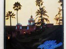 EAGLES HOTEL CALIFORNIA ASYLUM P-10221Y JAPAN PROMO, INSERT POSTER VINYL LP