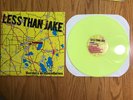 Less Than Jake - Borders & Boundaries NEON GREEN Vinyl /385 MINT FAT Wreck NOFX