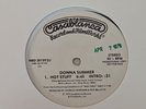 Donna Summer Hot Stuff Rare White Label Promo One-sided 12