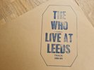 The Who LP Live At Leeds UK Track 1st Press A//1 B//1 BLUE & COMPLETE