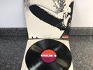 LP LED ZEPPELIN DEBUT ALBUM 1ST UK PRESS VERSION 6 ORANGE PURPLE LABEL EX/EX+
