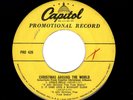 RARE PROMO-FRANK SINATRA-CHRISTMAS AROUND THE WORLD-JINGLE BELLS/IT CAME UPON A