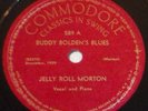 Jelly Roll Morton 78 Buddy Bolden's Blues / Crave EE+ / EE- SH2D
