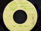 The Mandells - I Can't Forget Part 1-3 - Trans World Sound 45 VG+ N.SOUL