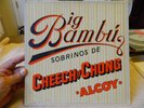 CHEECH AND CHONG BIG BAMBU LP EX/EX VINYL BSK 3251 w/Rolling Paper NICE COPY-EX