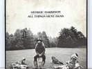 All Things Must Pass George Harrison 1970 Vinyl Apple Records 1st Press Poster