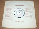 INFORMATIONS-SCHALLPLATTE PROMO LP - APRIL II / 1964 / ROLLING STONES in MINT-