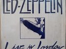 LED ZEPPELIN LP LIVE IN LONDON *ONLY BRAZIL* VG+ BLACK LABELS **RARE**