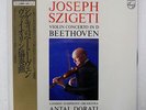 SZIGETI BEETHOVEN VIOLIN CONCERTO PHILIPS 30PC-8 JAPAN OBI AUDIOPHILE VINYL LP