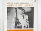 RON CARTER WHERE? PRESTIGE LPJ-80043 JAPAN INSERT VINYL LP