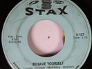 Soul 45 Booker T. And The Mg'S - Behave Yourself / Green Onions On Stax