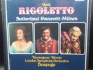 Verdi RIGOLETTO Sutherland-Pavarotti-Milnes Factory Sealed Box Set 3-LPs Opera