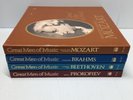 Time Life GREAT MEN OF MUSIC Record Box Sets x4 MOZAT Brahms BEETHOVEN Prokofiev