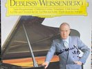 SIGNED  ALEXIS WEISSENBERG LP- DGG DIGITAL 415510- CLAUDE DEBUSSY