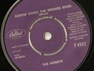 THE HONEYS SURFIN` DOWN SWANEE RIVER DANISH 45 7
