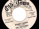 Doo Wop R&B 45 THE SOLITAIRES Honey Babe / The Time Is Here OLD TOWN Promo NM